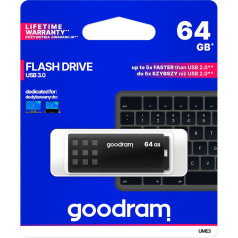 USB 3.2 zibatmiņas diskdziņš 64 GB melns