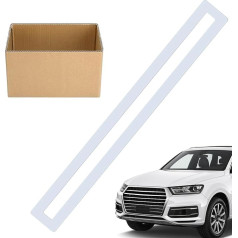 Parking Marking Stencil, Reusable Silicone Stencil with Storage Box, 10 x 234 cm Labelling Aid for Asphalt, Walkways and Garages with Drawing Accessories