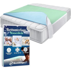 Bestzing- Washable Incontinence Bed Pad - Mattress Protector Waterproof - Bed Pads Incontinence Washable - Mattress Protector - Mattress Protector 180/200 - 90 x 180 cm