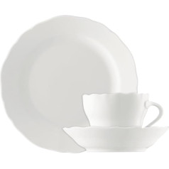 Hutschenreuther Maria Theresia 02013-800001-18735 Coffee Set 18-Piece White