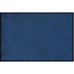 wash+dry Door Mat Marine Blue 40x60 cm blue