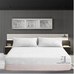 Teddy Fleece Pillowcases Warm Cosy Super Soft Cuddly White Pair Of Pillowcases 50x75cm Approx