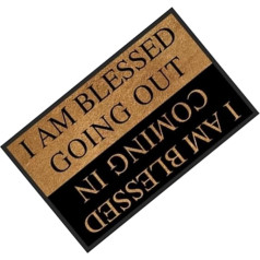 Outdoor Türvorleger | Außen Türvorleger,rutschfeste Eingangsmatte Mit Willkommensgruß Für Terrasse Eingang Küche Innenbereich Garten