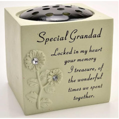 Special Grandad Graveside Graveside Graveyard Flower Pot Vase