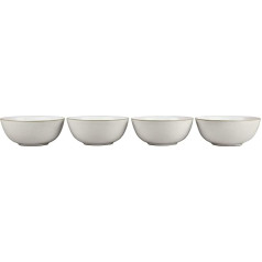 Denby Natural Canvas Cereal Bowl Set, Cream, Set of 4