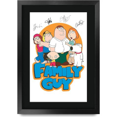 HWC Trading Family Guy Seth MacFarlane Gifts Printed Signed Autograph Photo for Fans of Television Memorabilia - A3 Framed
