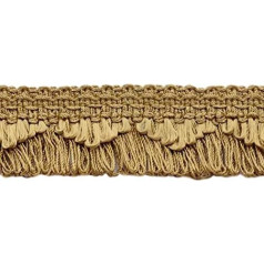 DecoPro 4cm/11m Dark Gold Wavy Hair Band Headband Colour E16 (D1)