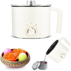 Daakro 220 V Wax Melter, 1.8 L Intelligent Wax Melting Pot with 160 Accessories, Electric Candle Melting Pot with Multiple Power Levels for Candle Making for DIY Crafters