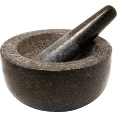 Jade Temple stone mortar with pestle