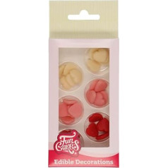 FunCakes Marzipan Decorations Small Hearts Set of 30
