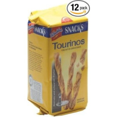 De Beukelaer Tourinos Sea Salt and Pepper Pack of 12 (12 x 125 g)