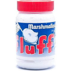 Fluff, Marshmallow Vanilla Flavoured Foam Sugar Cream, 213 g