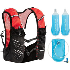 MagiDeal Hydration Vest Backpack Hydration Pack Hydration Pouch Running Vest for Runners Mountaineering Outdoor Sports Cycling