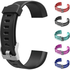 CXINLky Replacement Bands, Silicone Watch Straps for ID115Plus HR Smart Watch, Adjustable Straps, Colourful Watch Strap Accessories for ID115Plus HR Smartwatch