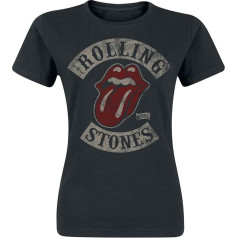 The Rolling Stones 1978 Women's T-Shirt Black Band Merch, Bands