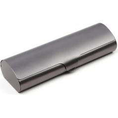 WOMLEX Lightweight Aluminium Glasses Case in Metallic Paint, Glasses Case Made of Frosted Optical Aluminium Alloy