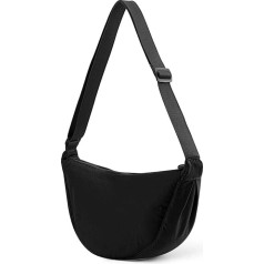 GSenhui Half Moon Bag Cord Shoulder Bag Women's Cord Crossbody Bag Women's Shoulder Bags Large Capacity Half Moon for Women Daily Casual