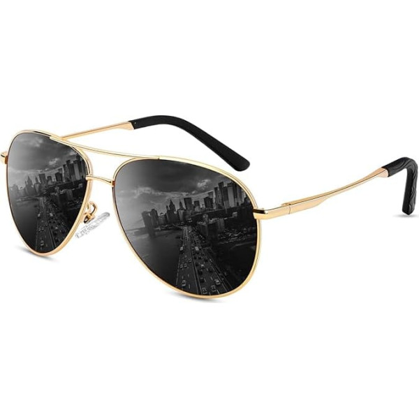 ANYLUV Sunglasses Men's Polarised Updated Sunglasses Women with UV400 Protection Metal Frame CAT3