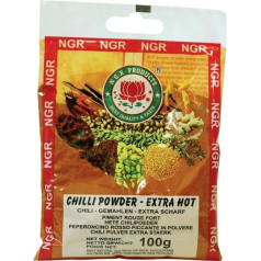 Ngr Chili Powder Extra Spicy 100g (1 x 100g Pack)