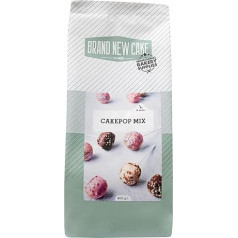 BrandNewCake® Cakepop-Mix 400g - Einfache Backmischung für Perfekte Cakepops - Leckere und Schnelle Zubereitung