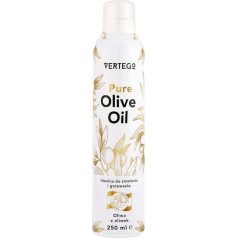 VERTEGO Virgin Olive Oil Spray - Non Stick Olive Oil Cooking Spray - Oil Spray Oil for Cooking - Separating Spray for Baking - Oil Spray for Cooking - Baking Spray Separation Spray Grill - 1 x 250 ml