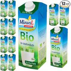 Minus H-milk 3.5% fat lactose-free 1000 ml x 12 pieces