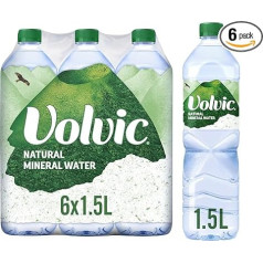 Volvic Natural Mineral Water 6 x 1.5L