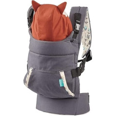 Infantino - Cuddle Up baby carrier - Fox design - Ergonomic - Removable warm fox hood - Multiple carrying positions - Adjustable - Comfortable - Easy to clean - For babies from 5.4 to 18 kg