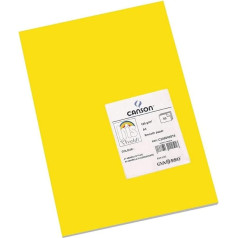 Canson Iris Vivaldi A3 250 gsm Smooth Colour Paper - Fluo Yellow (Pack of 50 Sheets)