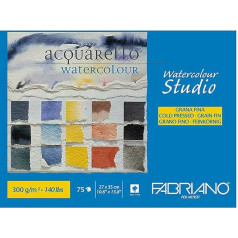 Fabriano Acquarello Watercolor Pad 140# 75/Sh