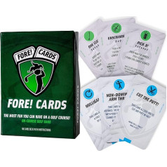 Golf Game on the Golf Course | Fun Interactive Golf Game | Spice Up Your Next Round | 50 Deck of Cards Makes Each Hole a Different Challenge | Perfect for Everyone