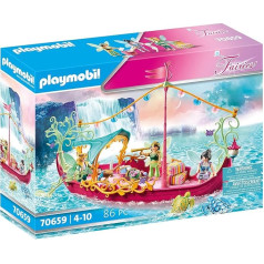 PLAYMOBIL Fairies 70659 Romantic Fairy Boat, from 4 Years