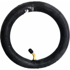 ZXLPHAZ Inner Tube 8 Inch 8 x 2.0-5 Accessories Attachment Pushchair Black Compatible with Electric Scooter Replacement (Pack of 2) (1 Piece One Size)