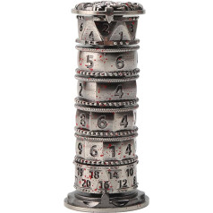 Dice Tower Spinner 7 in 1 D4 D6 D8 D10 D12 D20 D% for Dungeons and Dragons Dice Tower for Dungeons and Dragons Pagoda Dice Slingshot Blood