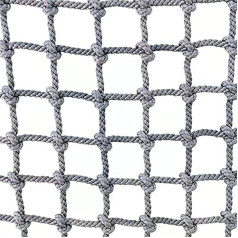 Kletternde Gurtbänder Kletterfrachtnetz, tragbares Seilkletternetz, Kletternetz for körperliches Training for Outdoor-Spielgeräte Gewebtes Trenngitter Sisalseil Zaungeflecht(1*3m(3.3*9.9ft))