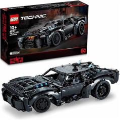 LEGO 42127 Technic Batman Batmobile Toy Car, Model Car Kit from the Batman Movie of 2022 with Luminous Bricks for Children and Teenagers