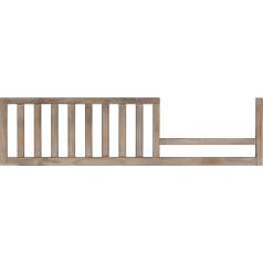 Stilnovo Mid Century Cabrio Kinderbett Kleinkindergitter I Vollmontage I dauerhafte Qualität Windsor Eichengrau