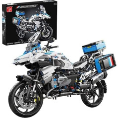 Moto Technic for S1000RR, 2369 Pieces Moto Technic, Construction Gift for Kids and Adults, Mechanical Model, Compatible with Lego Technology