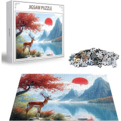 Puzzle REH Puzzle 3000 Teile, Holzpuzzle Erwachsene, Mehrfarbig Holzpuzzle, Klassische Puzzles Baum Wooden Jigsaw für Erwachsene Und Kinder 14 Jahren, Geschenke Home Wand Dekor Puzzles 122x81cm D-334