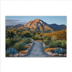 Puzzle 2000 Teile Frühling Berg Puzzle Erwachsene Anspruchsvoll, Klassische Holzpuzzle Erwachsene, Puzzlespiele für Die Ganze Familie, Wooden Jigsaw Puzzel ab 14 Jahre für Junge Mädchen Geschenke S-6