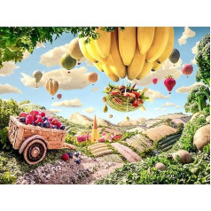 Puzzle Hölzernen Erwachsener Puzzle 1000 Stück Obst Welt Malerei Wohnungsbauspielzeug Dekompression Spiel Puzzle Puzzle Puzzle Jigsaws