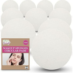 10 x Round Makeup Sponges