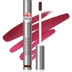 KIMUSE Peel Off Lip Liner Stain, Peel Off Lipstick, Long-Lasting Peel-Off Lip Stain, Waterproof, Transfer Resistant, Highly Pigmented Colour