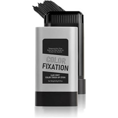 Swarous Langanhaltender Haarfarbenstift, 2-in-1-Swipe & Go-Farbstift, Sofort-Haarfarbenstift mit integriertem Kamm, wasserfest und schweißfest, zur Grauhaarabdeckung (Black-a)