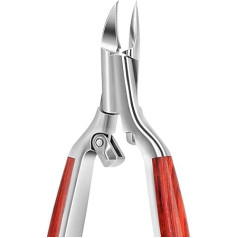 Professional Nail Clippers Ingrown Nail Clippers Precision Stainless Steel Nail Clippers for Cutting Thick Toenails Pointed Luxury