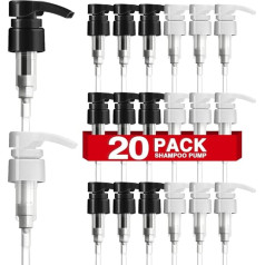 Shampoo Pumps for Shampoo and Conditioner, Pump Dispenser Fits Most Salon Bottles with 1