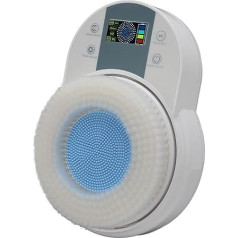 Ai Smart Chip Electric Back Scrubber, Wall Mounted, Rechargeable, Deep Cleansing Body Shower Brush with Automatic Shut-Off, Deep Clean Skin (EU Plug)