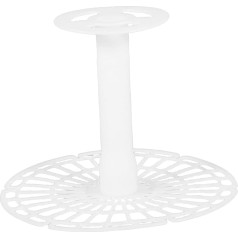 UKCOCO 1 Set Gemüsepresse Einlegeglas Pressplatte Konservenzubehör Einlegeplatten Einlegepressplatten Gärglas Einlegefixierer Gärglas Netzpresse Kunststoff Weiß