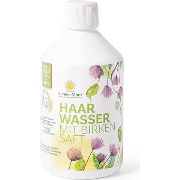 Family Business SonnenMoor Natural Hair Tonic with Birch Sap 500 ml (The Refill Pack of 200 ml Spray)