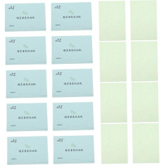10 Boxes Oil Blotting Paper Makeup Oil Control Pump for Coffee Syrup Oil Control Film Absorbent Face Paper Practical Oil Absorbing Cloth Blotting Paper for Oily Skin Green